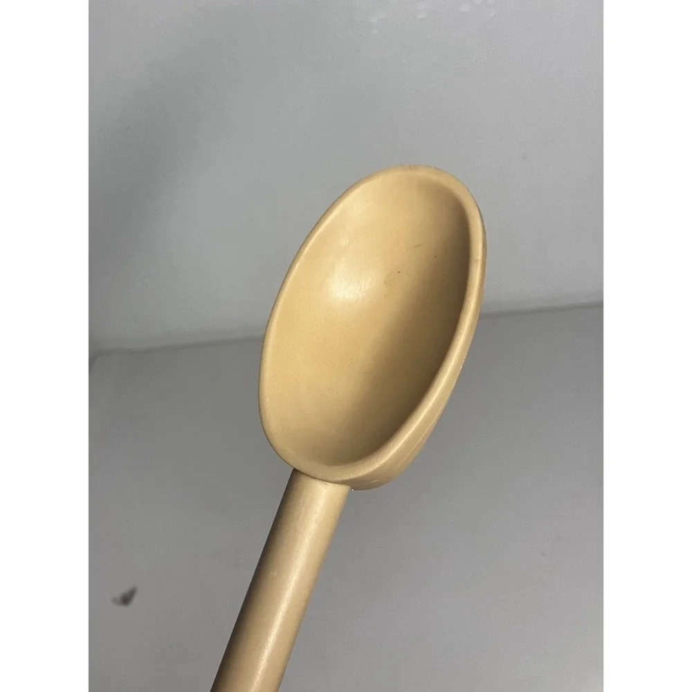 Matfer Bourgeat Exoglass Tan Mixing Serving Spoon France Made 300 Heat Resistant